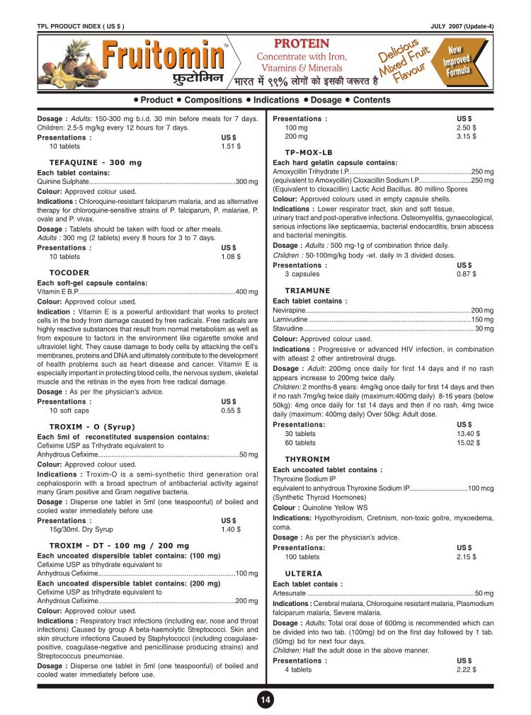 Taj Product Brochure Page 4