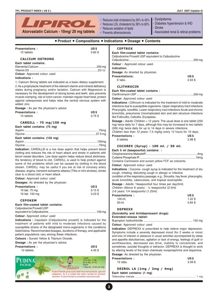 Taj Product Brochure Page 4