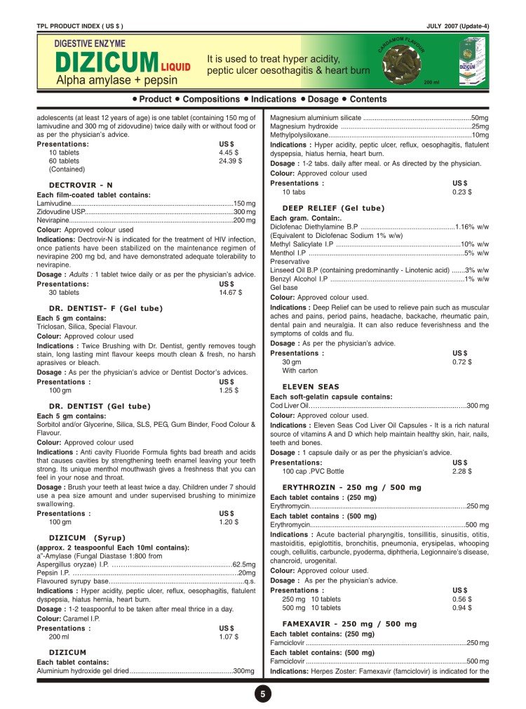 Taj Product Brochure Page 4