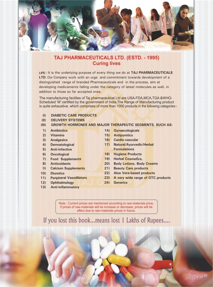 Taj Product Brochure Page 4
